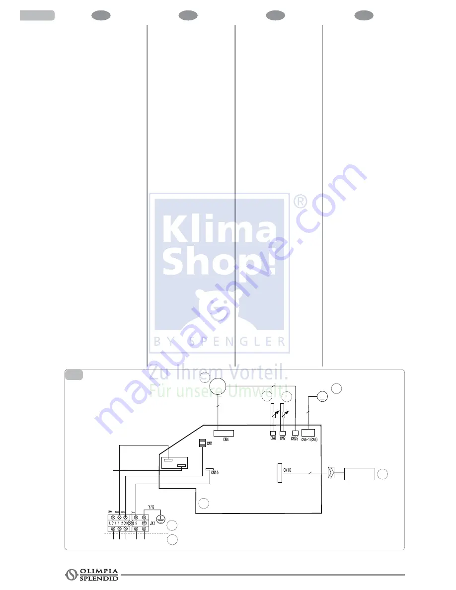 Olimpia splendid NEXYA S inverter 9HP Instructions For Installation, Use And Maintenance Manual Download Page 134