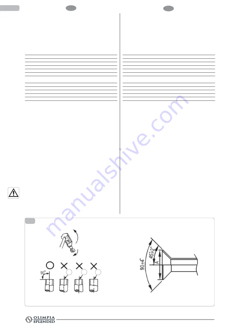 Olimpia splendid NEXYA S3 CASSETTE 12 Instructions For Installation, Use And Maintenance Manual Download Page 38