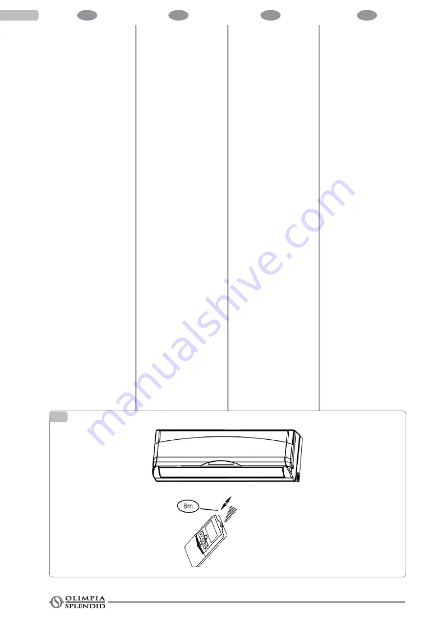 Olimpia splendid NEXYA S3 Instructions For Installation, Use And Maintenance Manual Download Page 60