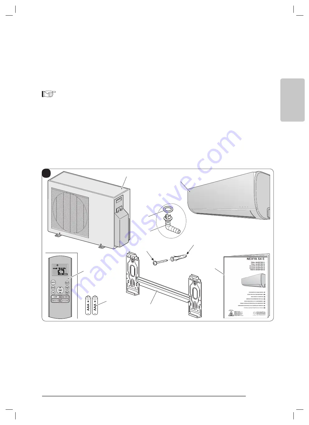 Olimpia splendid Nexya S4 E Series Instructions For Use And Maintenance Manual Download Page 63