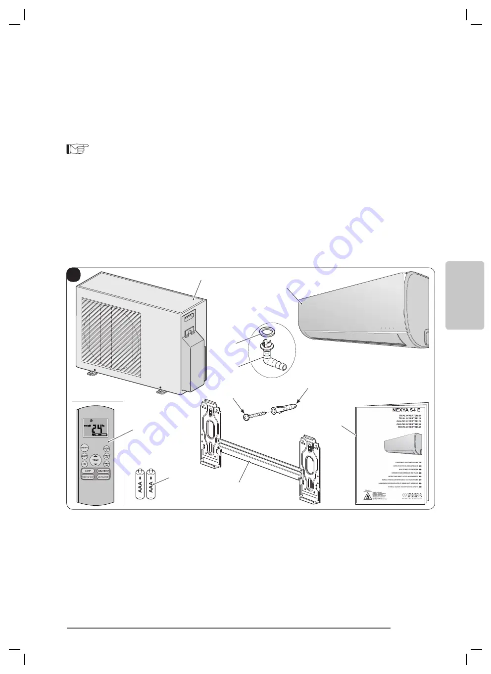 Olimpia splendid Nexya S4 E Series Instructions For Use And Maintenance Manual Download Page 143