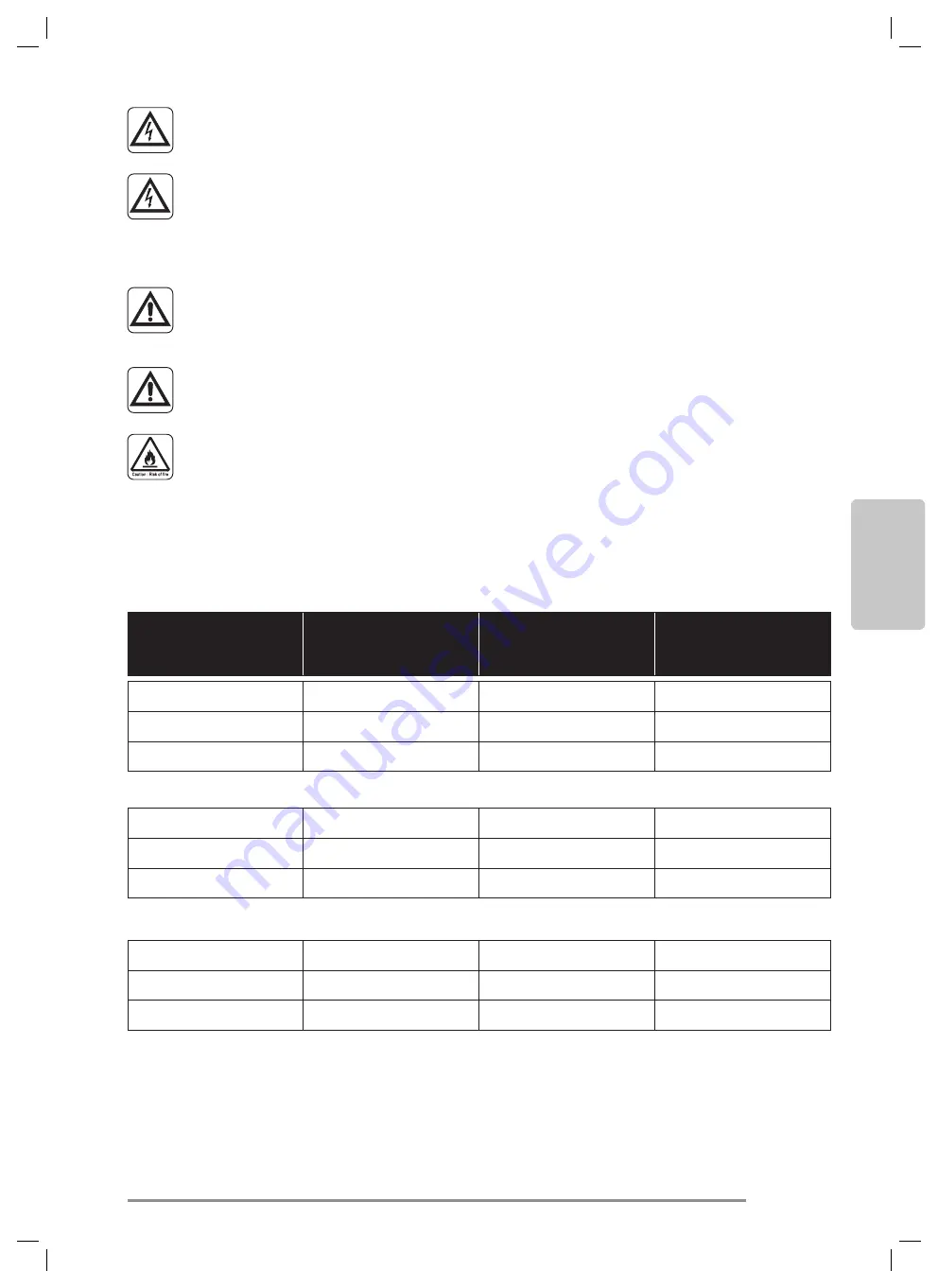 Olimpia splendid Nexya S4 E Series Instructions For Use And Maintenance Manual Download Page 145