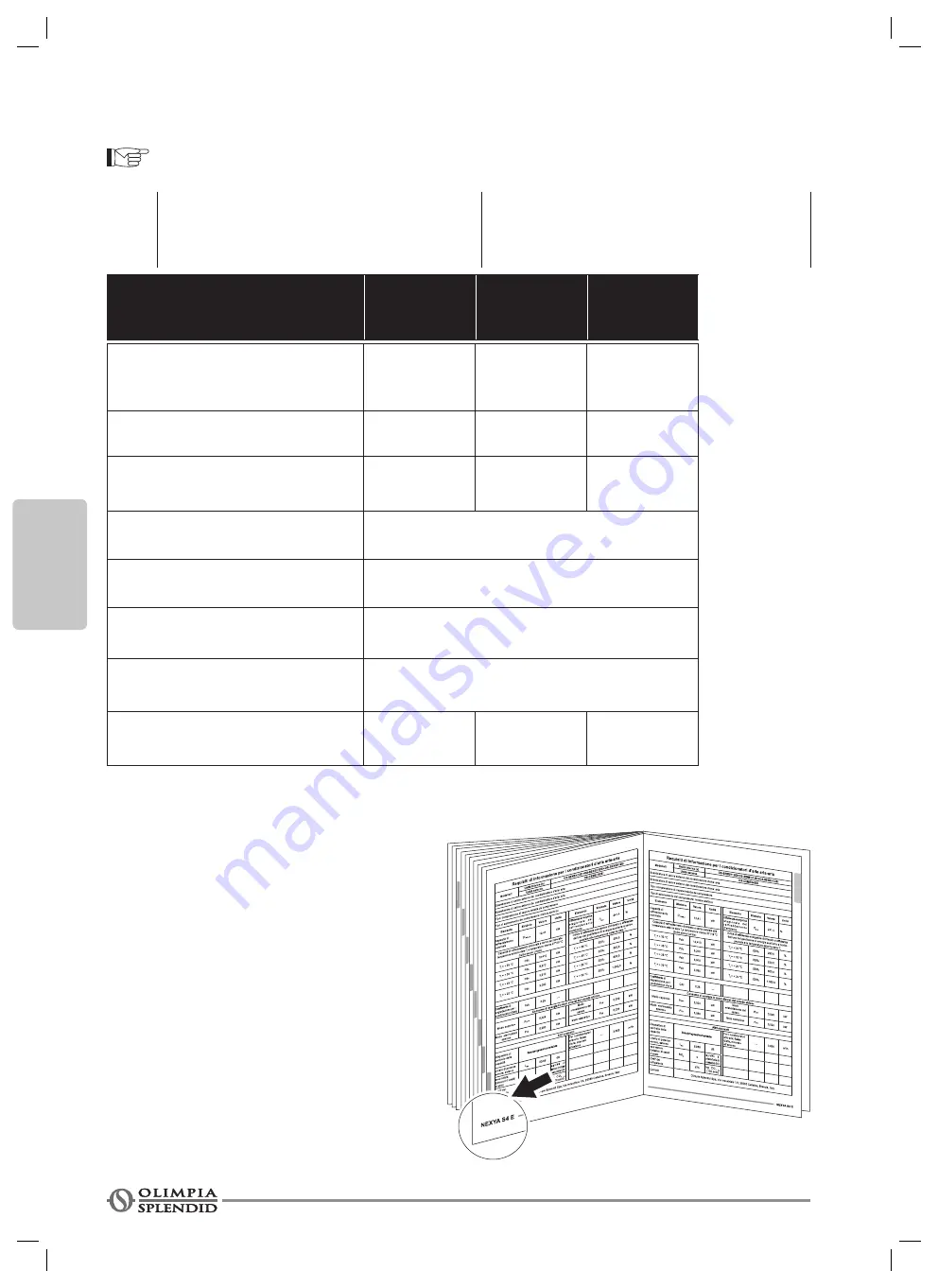 Olimpia splendid Nexya S4 E Series Instructions For Use And Maintenance Manual Download Page 174