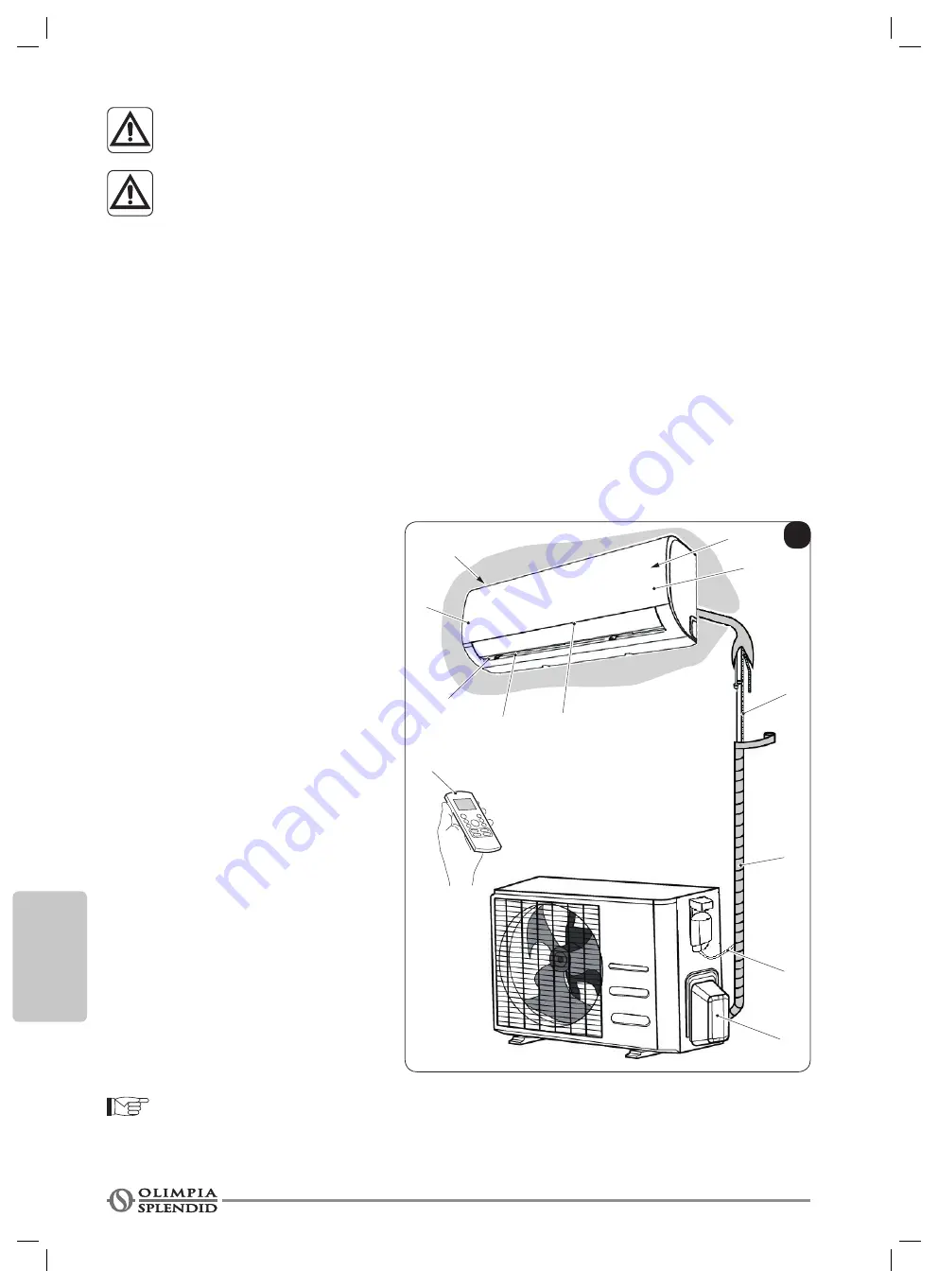 Olimpia splendid Nexya S4 E Series Instructions For Use And Maintenance Manual Download Page 282