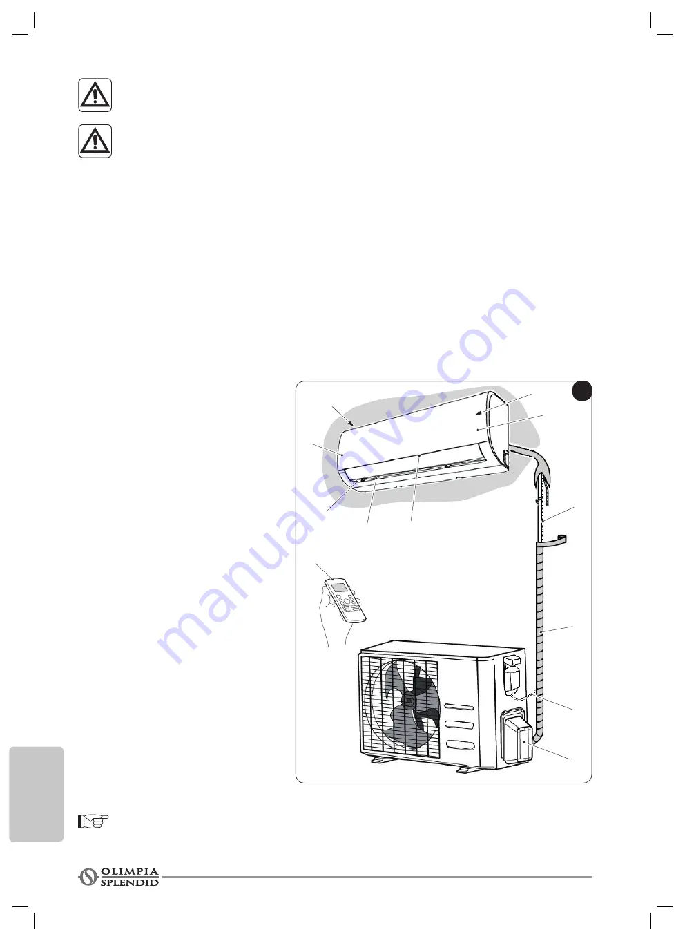 Olimpia splendid Nexya S4 E Series Instructions For Use And Maintenance Manual Download Page 322