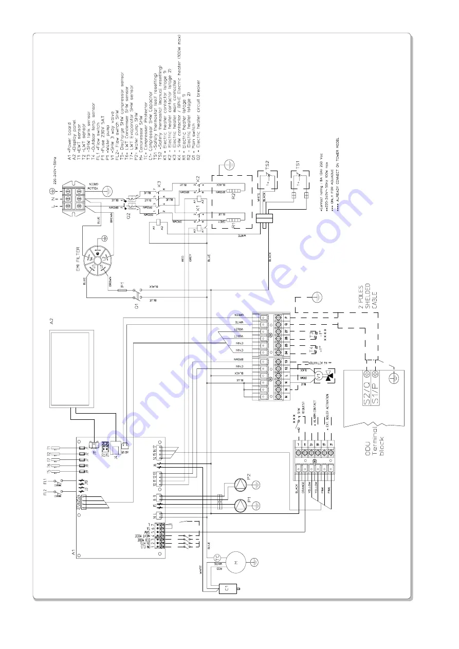 Olimpia splendid OS-CEBCH36EI Instructions For Installation, Use And Maintenance Manual Download Page 14