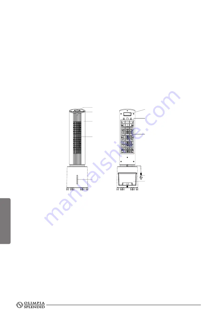 Olimpia splendid PELER 5 Instructions For Use And Maintenance Manual Download Page 36