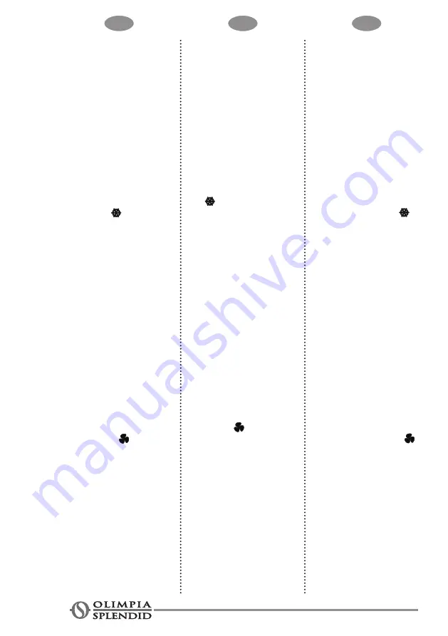 Olimpia splendid RADICAL TWIN Instructions For Installation, Use And Maintenance Manual Download Page 38