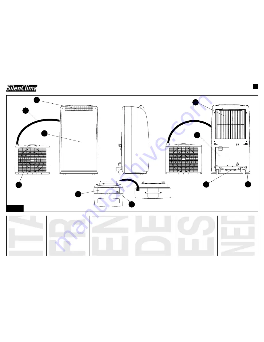 Olimpia splendid SILENCLIMA Instructions For Installation, Use And Maintenance Manual Download Page 5