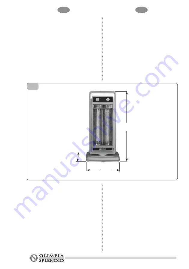 Olimpia splendid SOLARIA CARBON Instructions For Installation, Use And Maintenance Manual Download Page 22