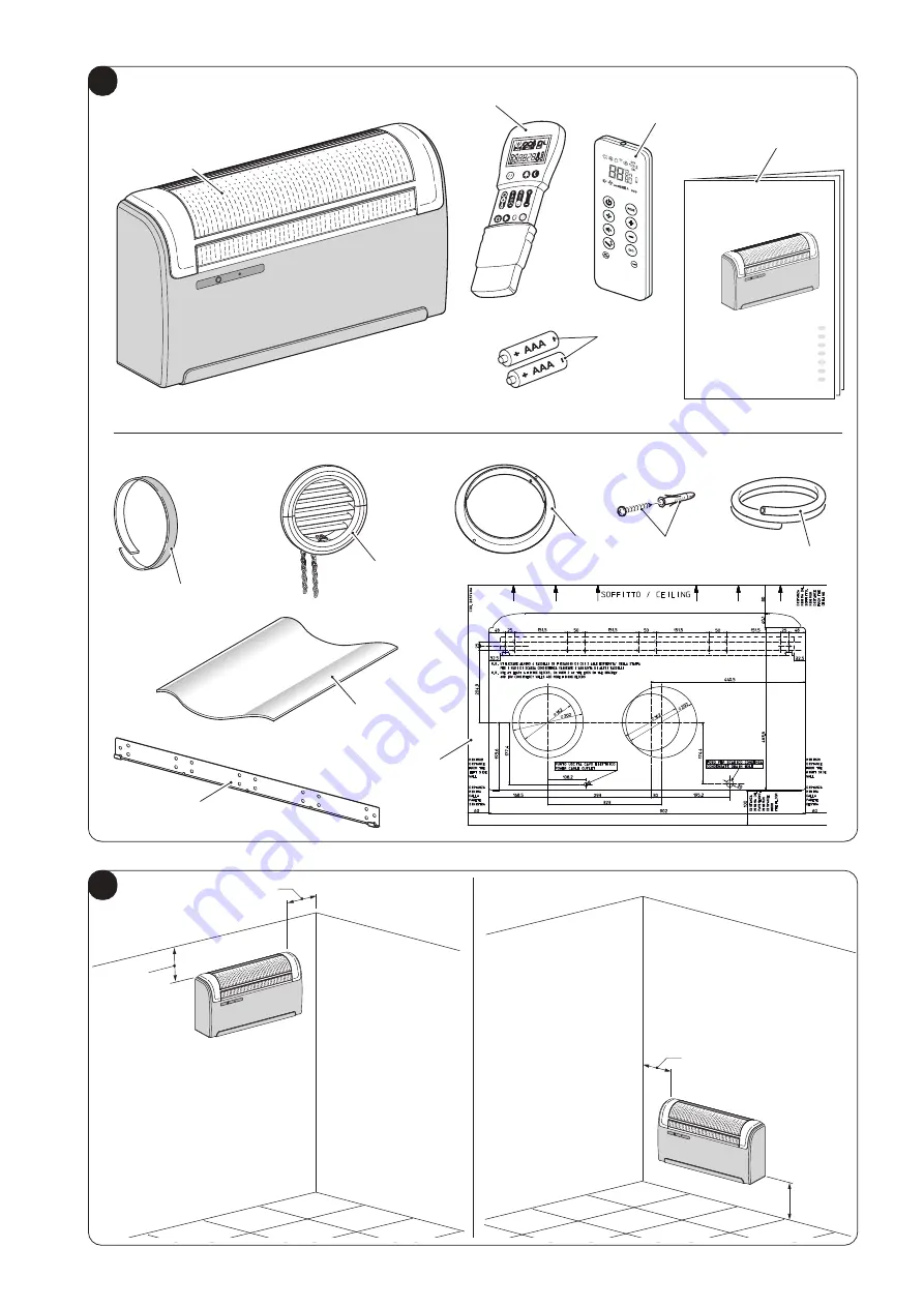 Olimpia splendid UNICO ART Instructions For Use And Maintenance Manual Download Page 7