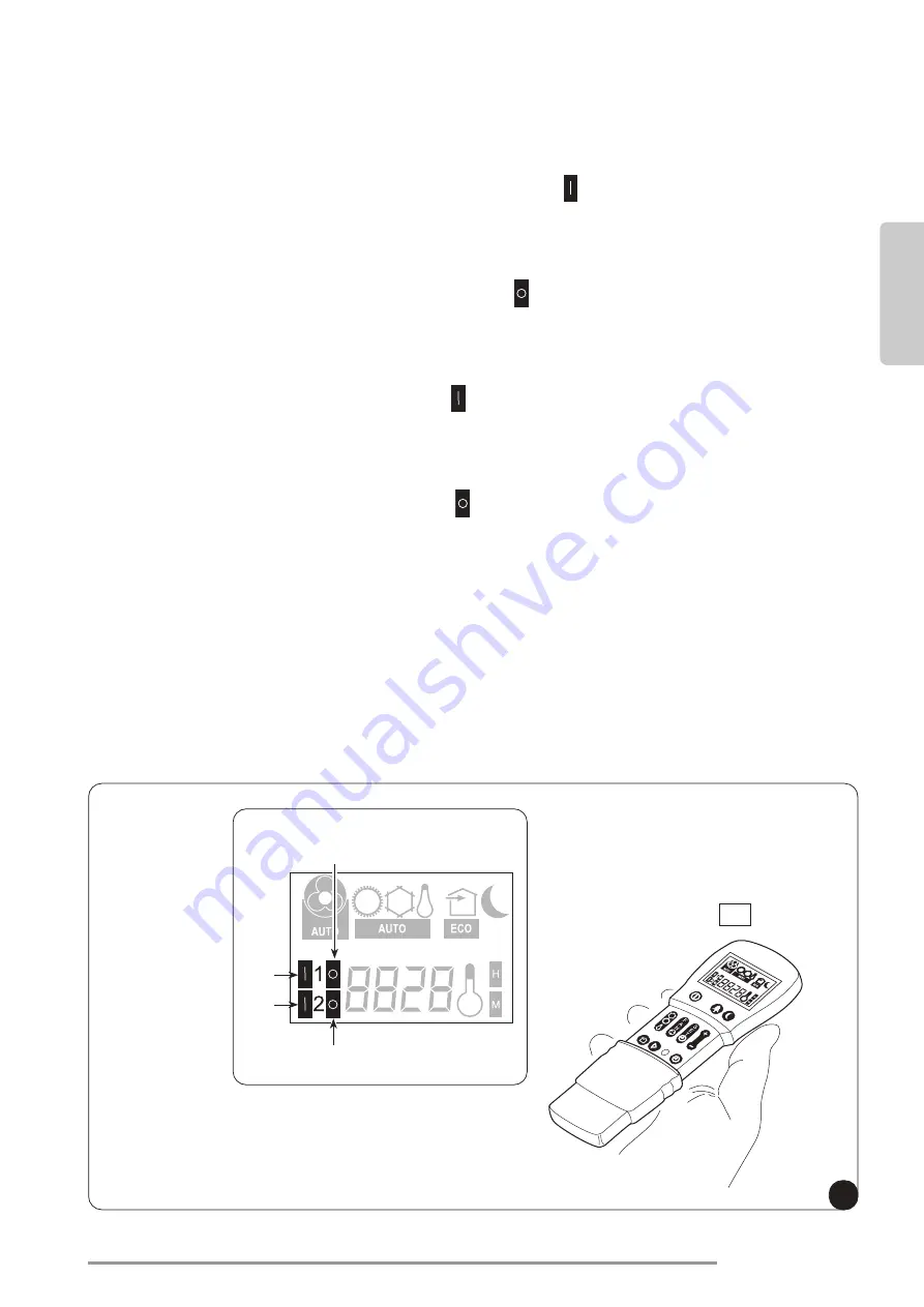 Olimpia splendid UNICO ART Instructions For Use And Maintenance Manual Download Page 73