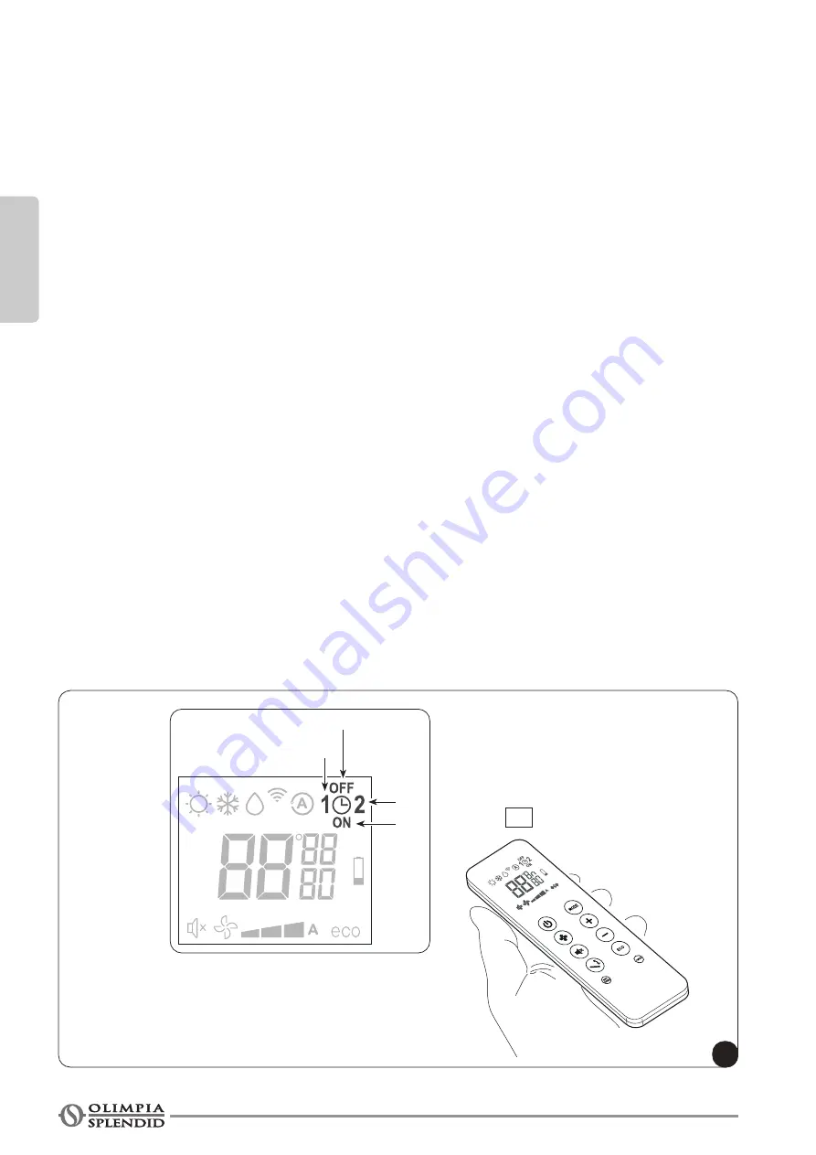 Olimpia splendid UNICO ART Instructions For Use And Maintenance Manual Download Page 74