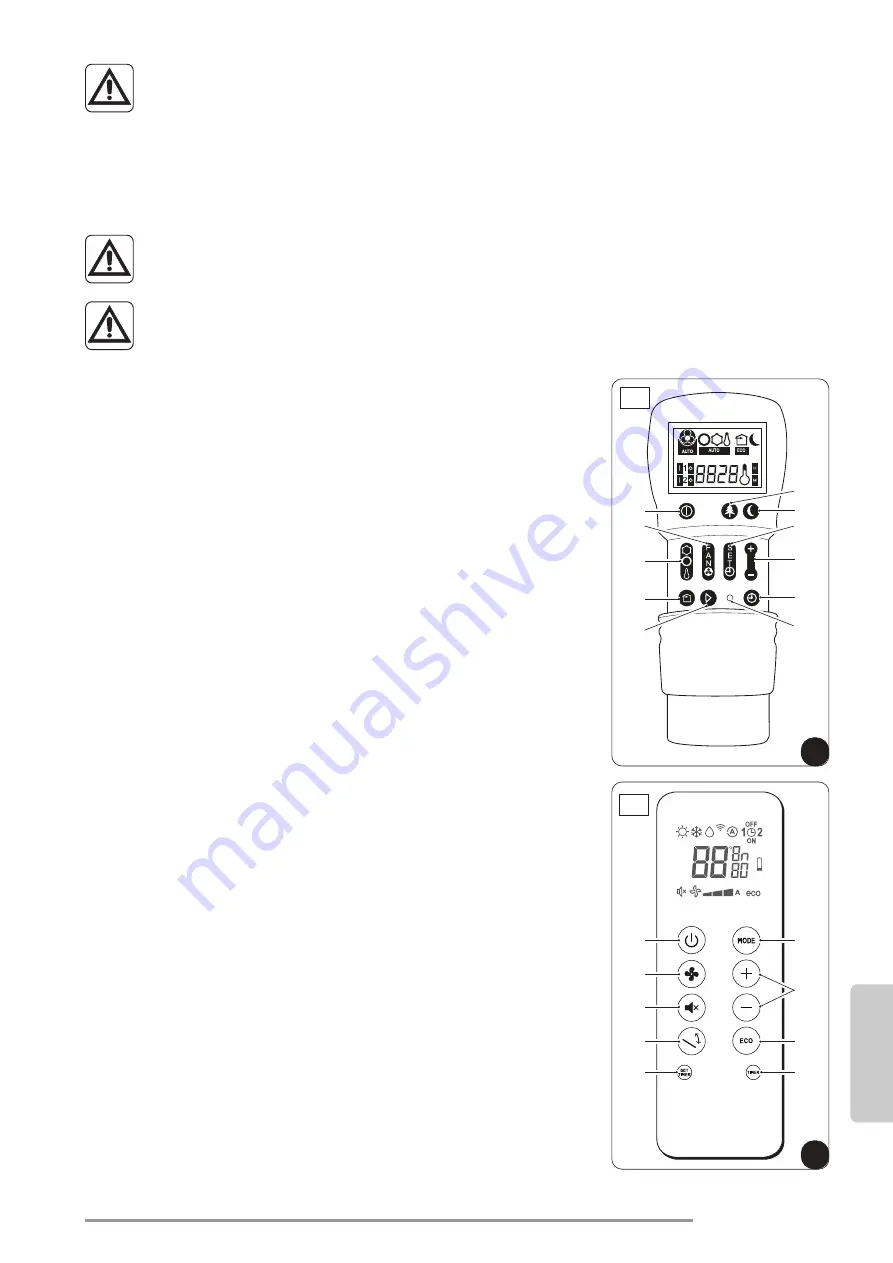 Olimpia splendid UNICO ART Instructions For Use And Maintenance Manual Download Page 227