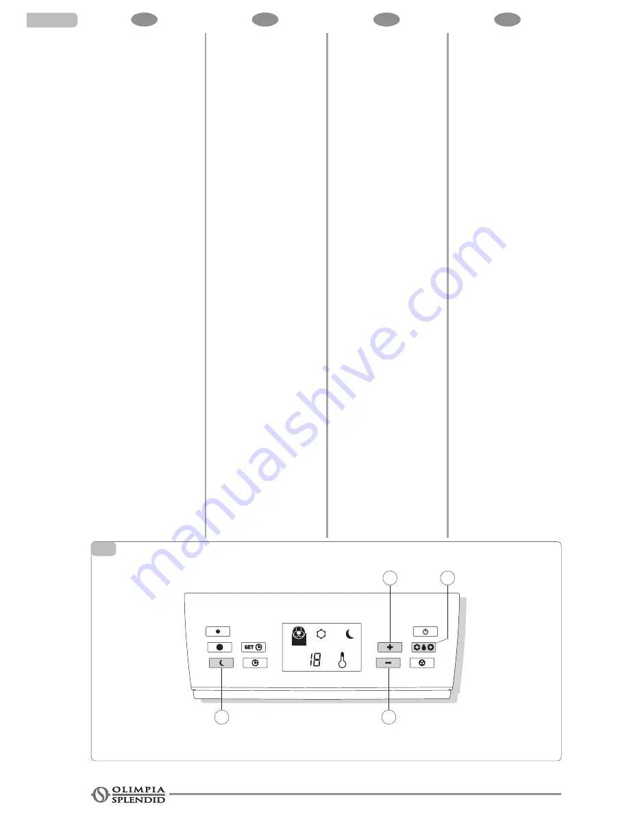 Olimpia splendid Unico Easy HP Instructions For Installation, Use And Maintenance Manual Download Page 60