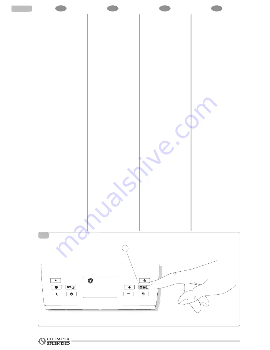 Olimpia splendid Unico Easy Instructions For Installation, Use And Maintenance Manual Download Page 52