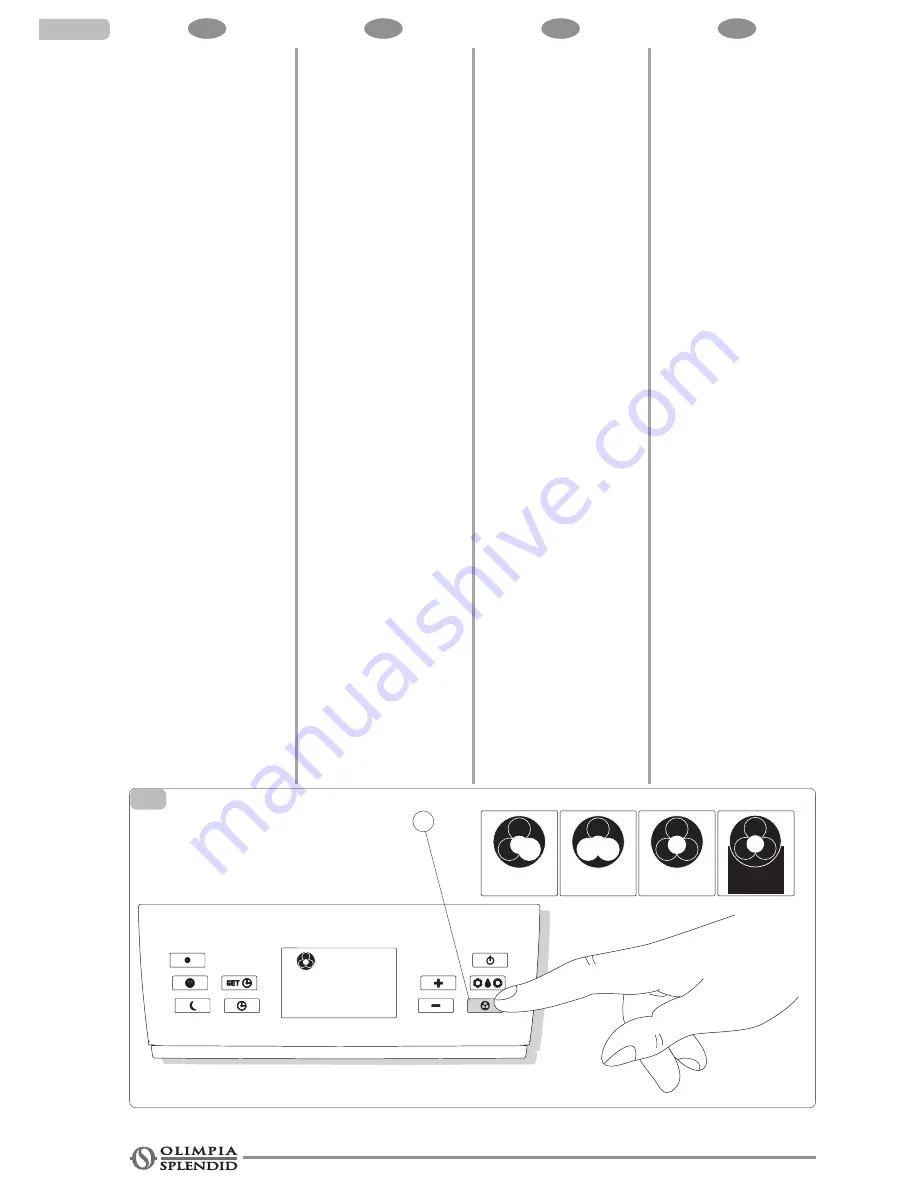 Olimpia splendid Unico Easy Instructions For Installation, Use And Maintenance Manual Download Page 54