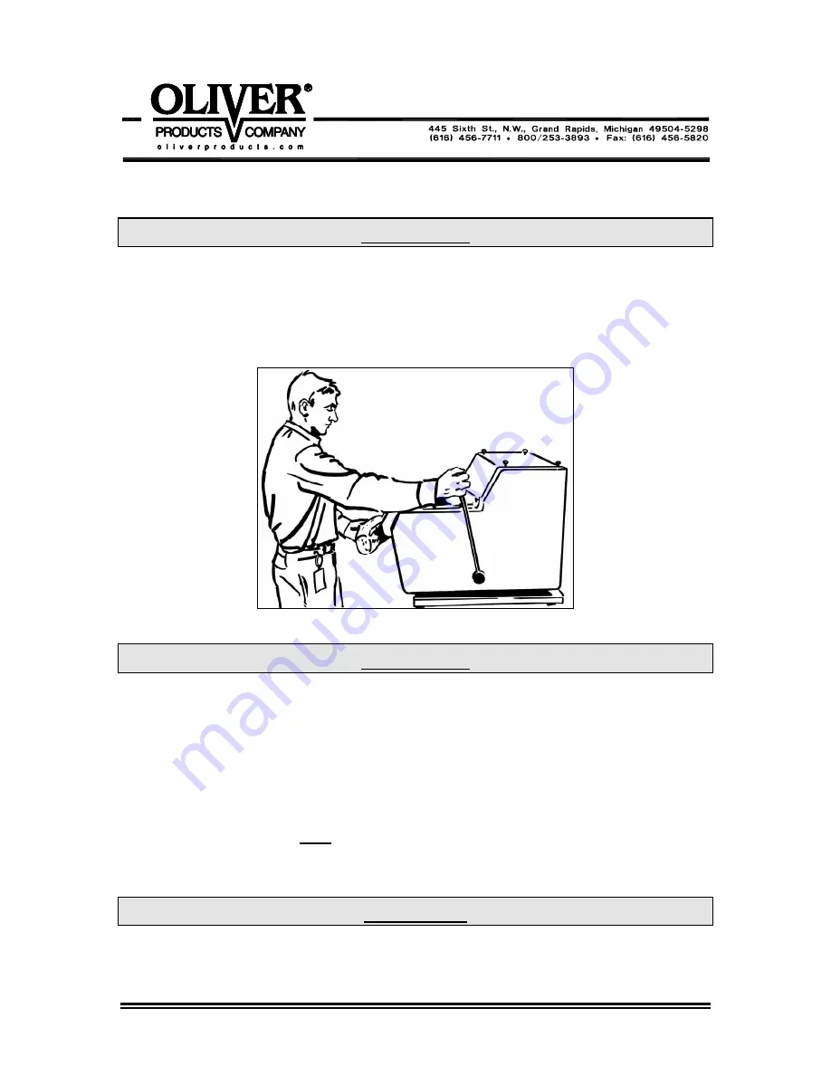 Oliver 732-N User'S Operating And Instruction Manual Download Page 8