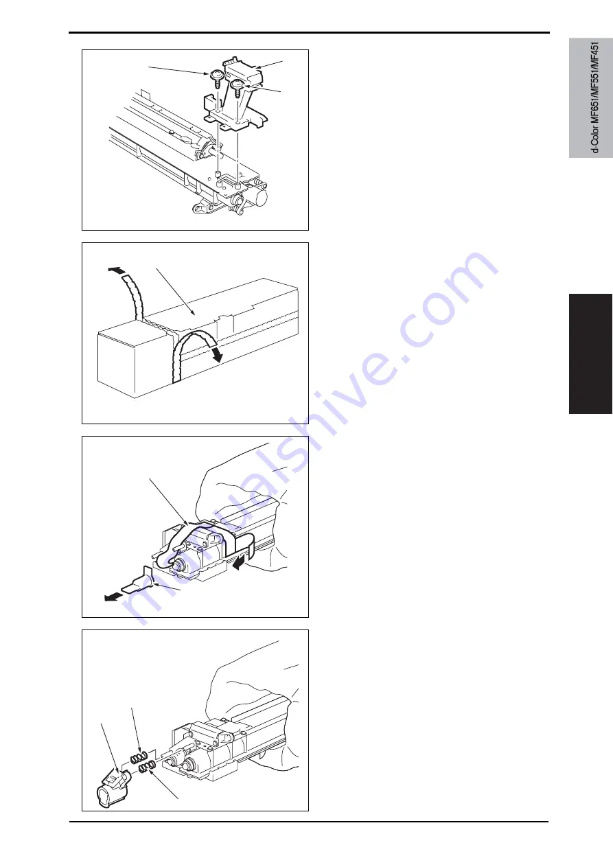 Olivetti d-color MF651 Service Manual Download Page 101