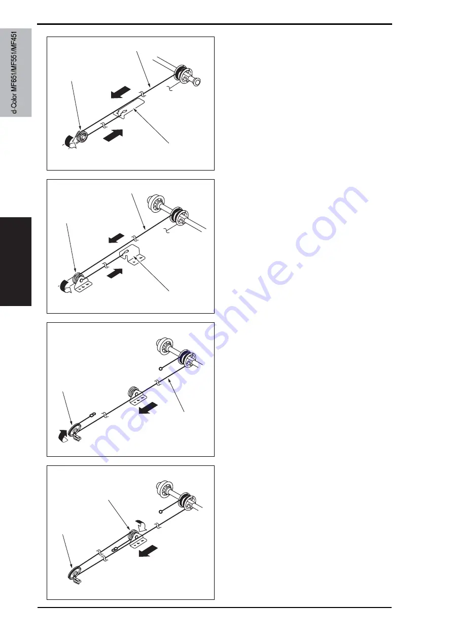 Olivetti d-color MF651 Service Manual Download Page 266