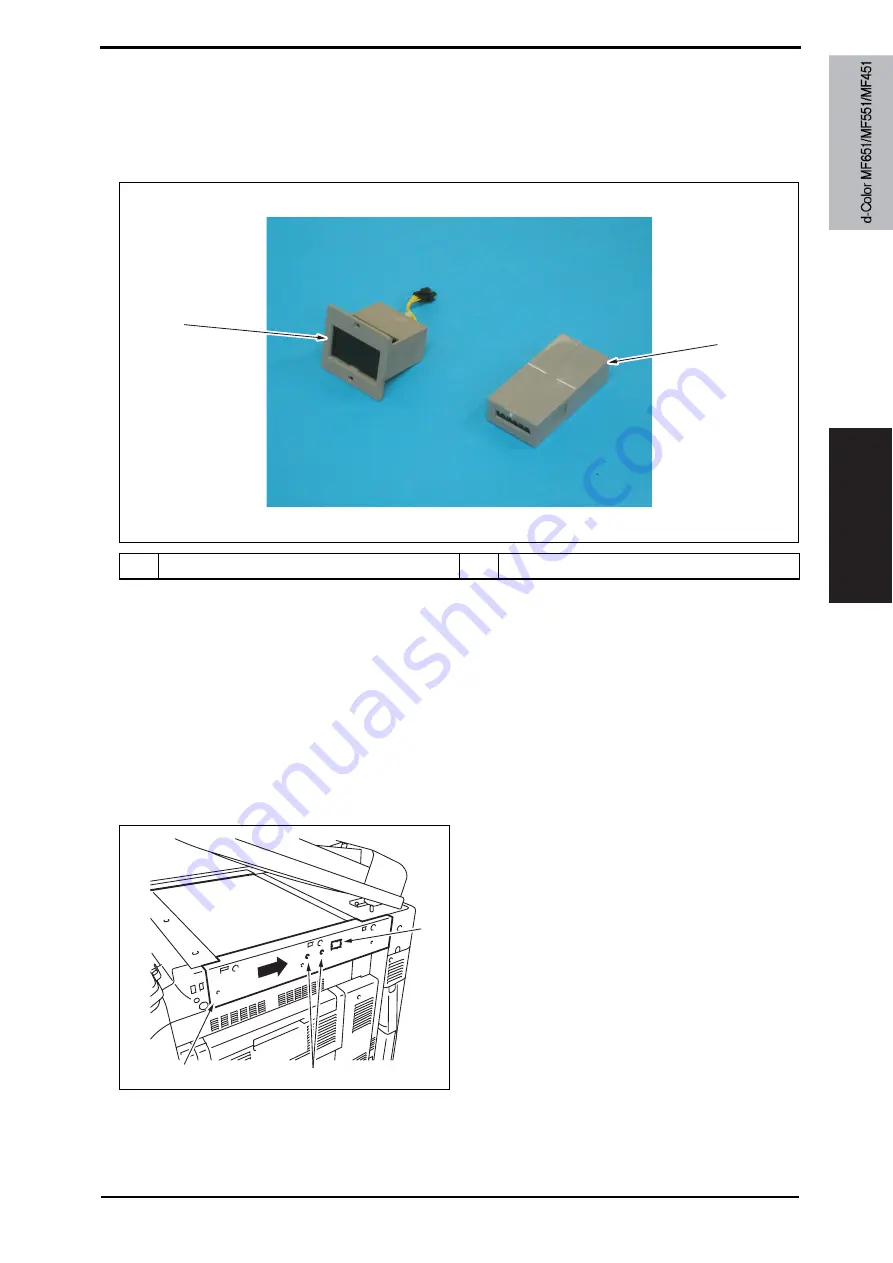 Olivetti d-color MF651 Service Manual Download Page 305