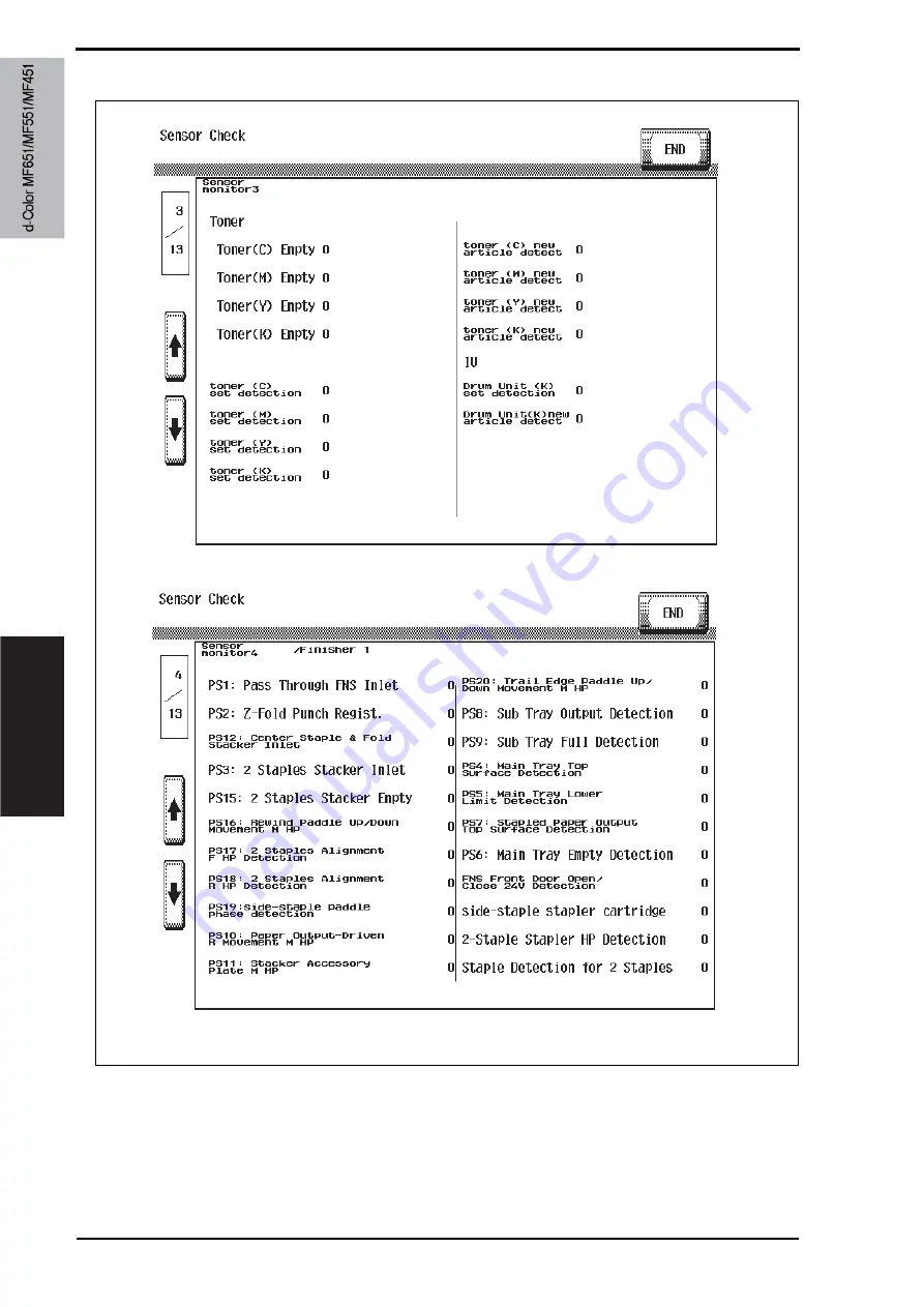 Olivetti d-color MF651 Service Manual Download Page 614