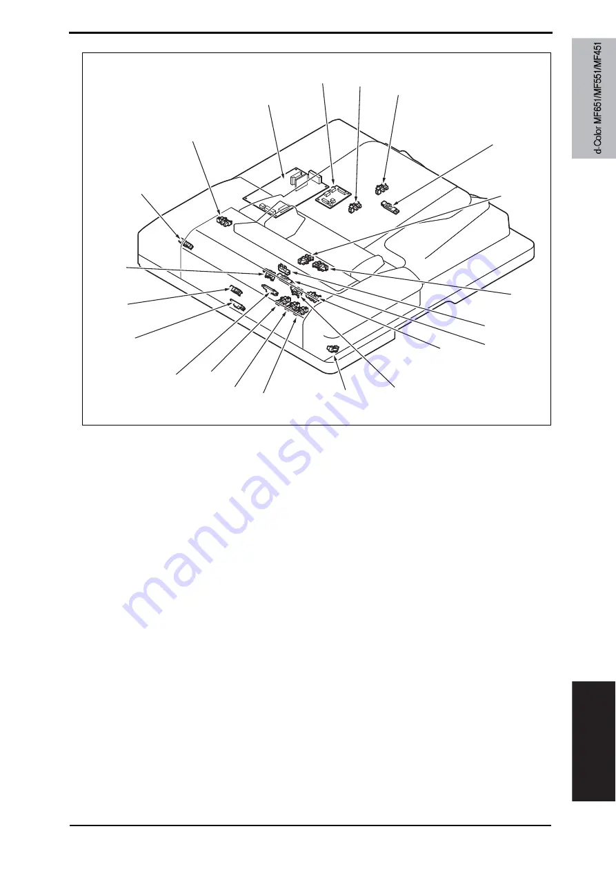 Olivetti d-color MF651 Service Manual Download Page 993