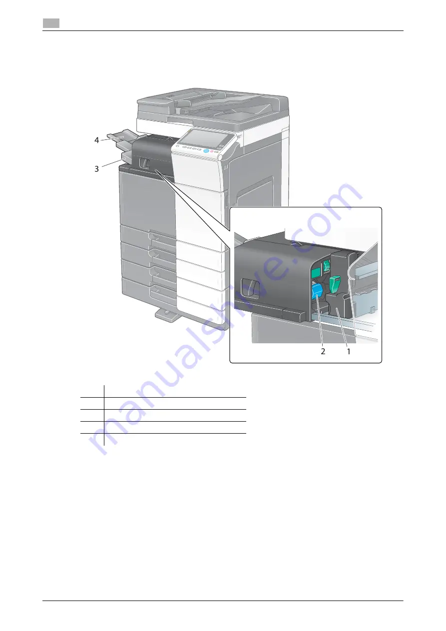 Olivetti d-COLOR MF654 Quick Manual Download Page 58