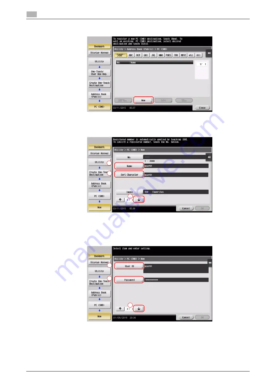 Olivetti d-COLOR MF654 Quick Manual Download Page 104