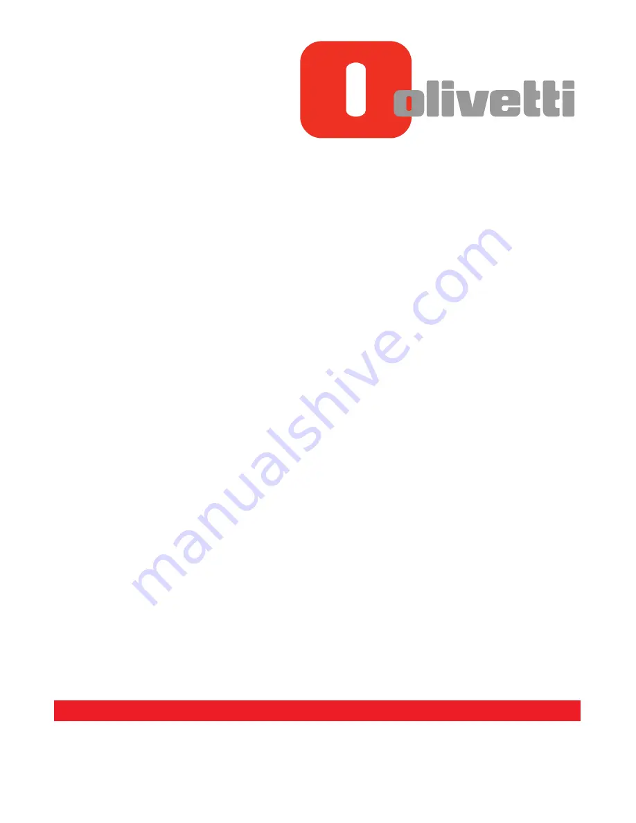 Olivetti d-COLOR MF752 Quick Assist Manual Download Page 1