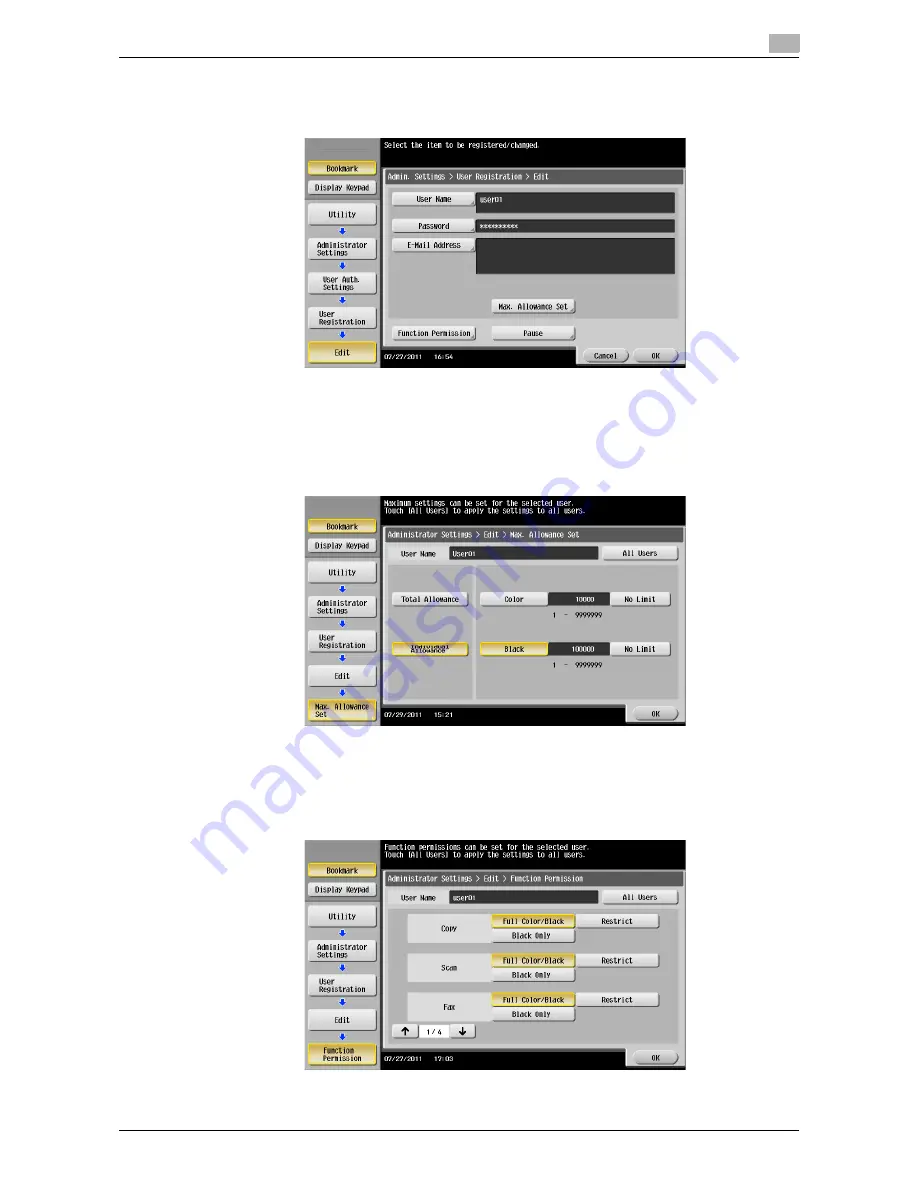 Olivetti d-COLOR MF752 Quick Assist Manual Download Page 27