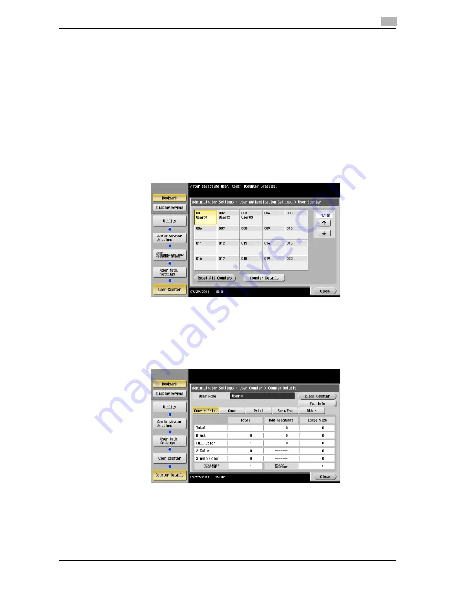 Olivetti d-COLOR MF752 Quick Assist Manual Download Page 161