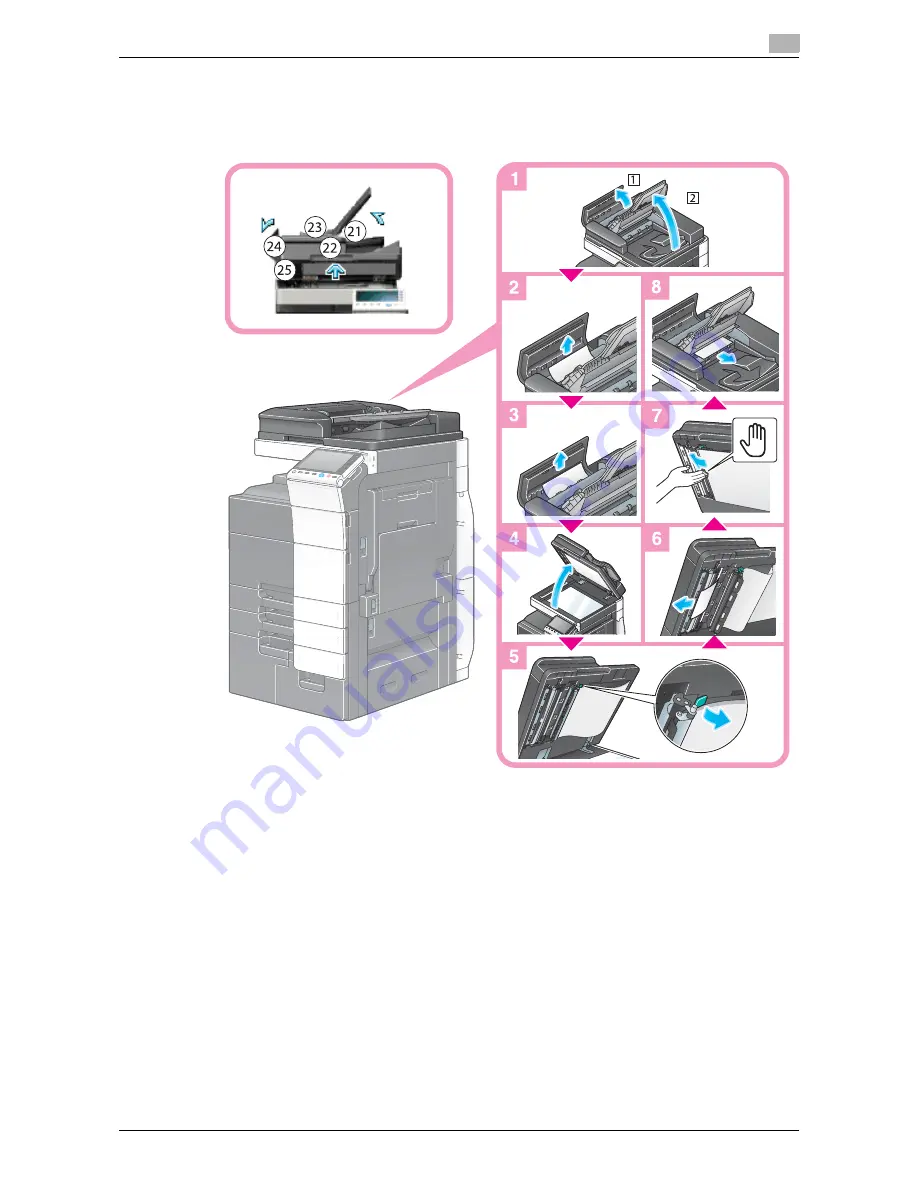 Olivetti d-COLOR MF752 Quick Assist Manual Download Page 203