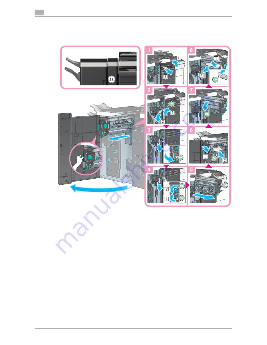 Olivetti d-COLOR MF752 Quick Assist Manual Download Page 210