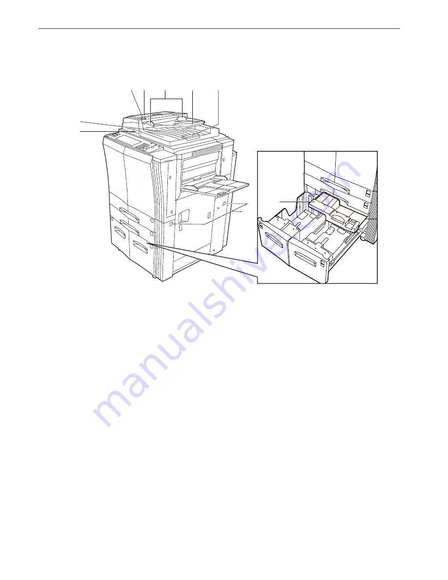 Olivetti d-Copia 45 Operation Manual Download Page 16