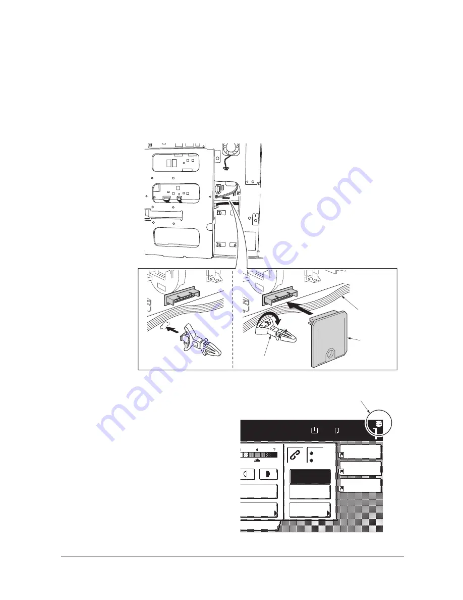 Olivetti d-Copia 600 Service Manual Download Page 70