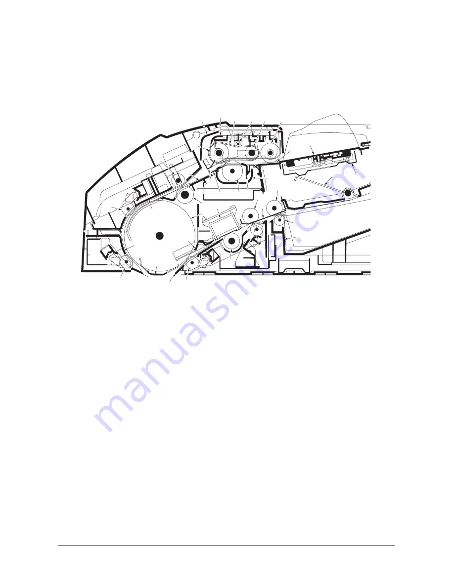 Olivetti d-Copia 600 Service Manual Download Page 366