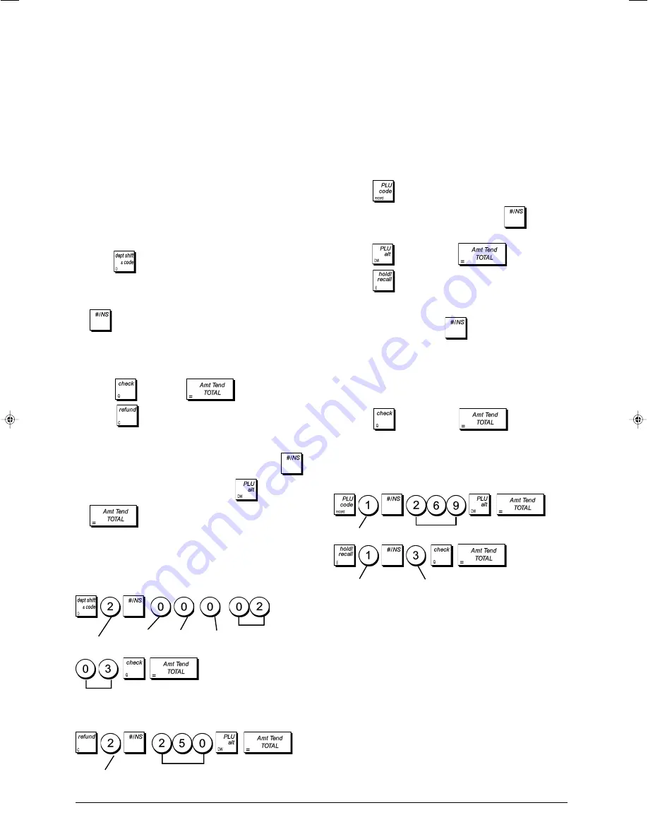 Olivetti ECR 5900 User Manual Download Page 14