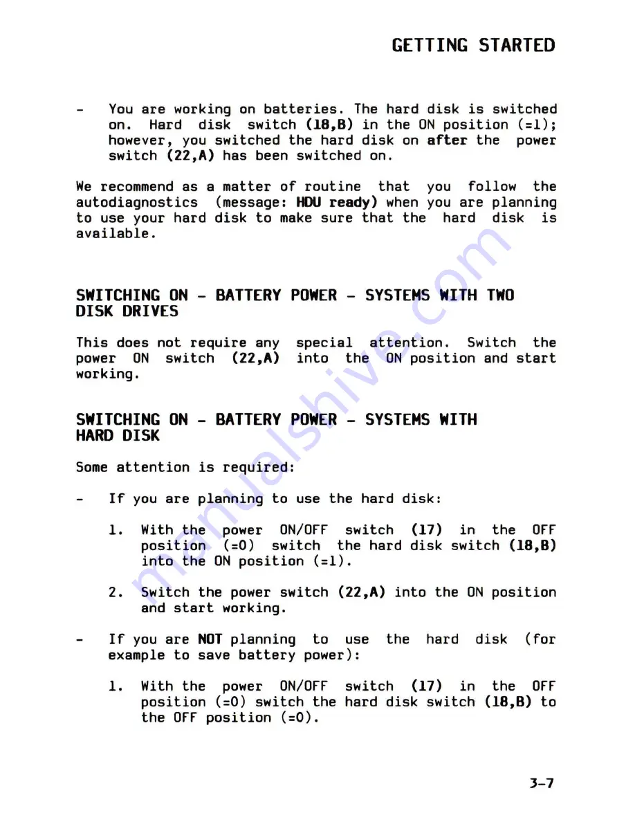 Olivetti M15 Plus Installation And Operation Manual Download Page 34