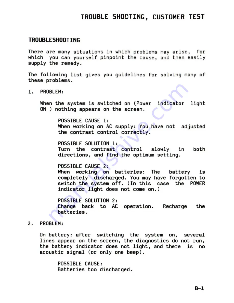 Olivetti M15 Plus Installation And Operation Manual Download Page 77