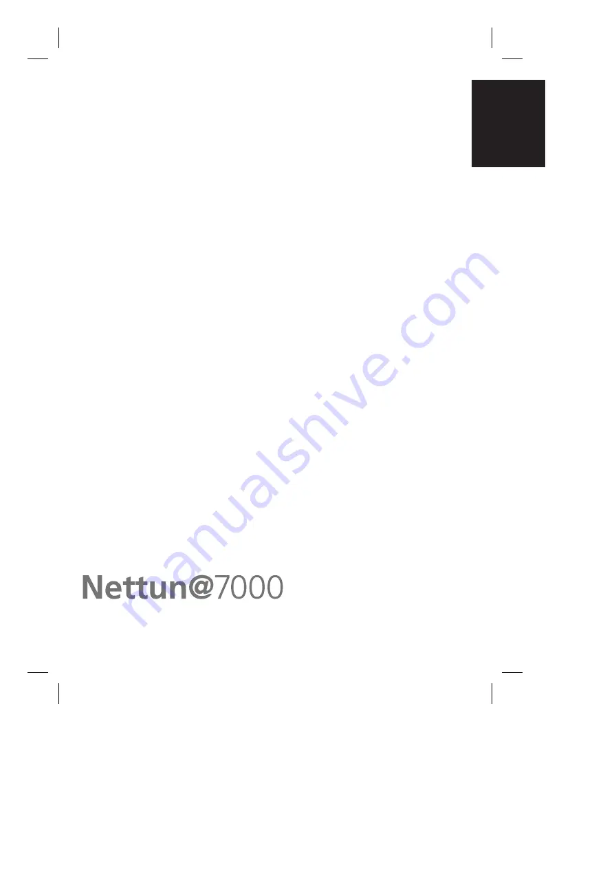 Olivetti Nettuna 7000 Quick Manual Download Page 5