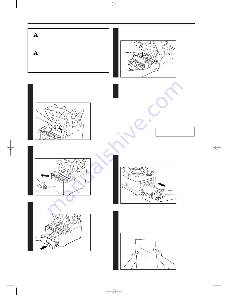 Olivetti OFX8800 Instruction Handbook Manual Download Page 65