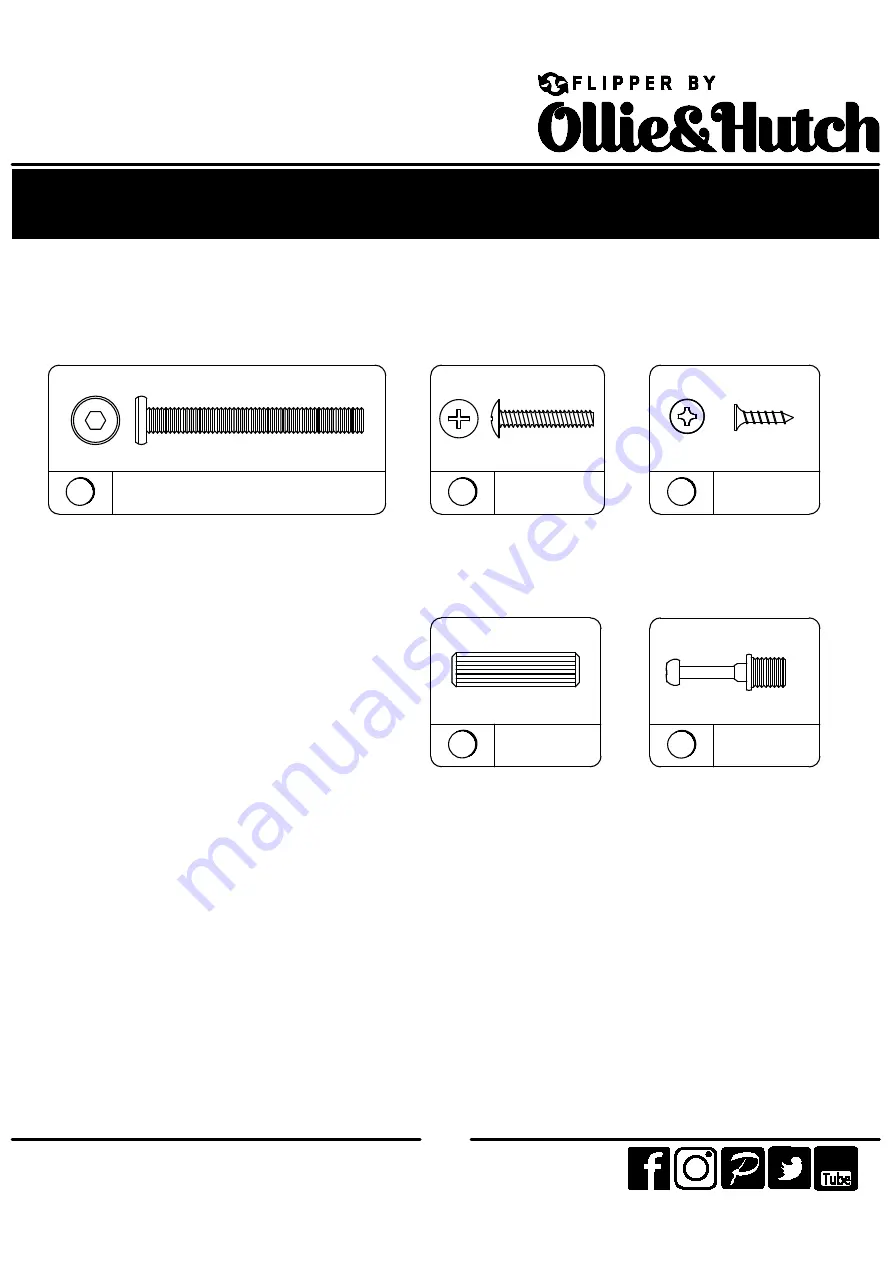 Ollie & Hutch FLIPPER 5696096COM Assembly Instructions Manual Download Page 6