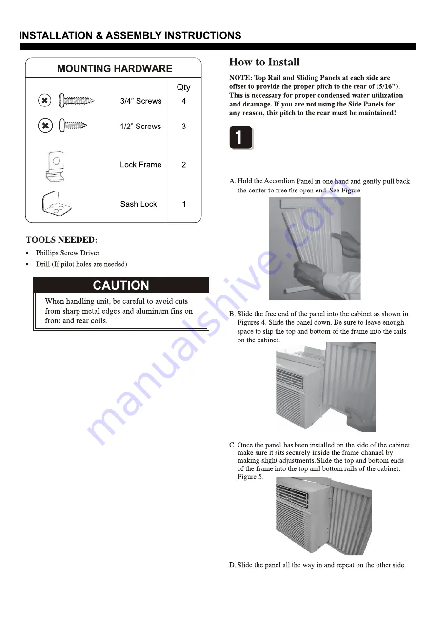 Olmo UWO-08AC115V User And Installation Manual Download Page 9