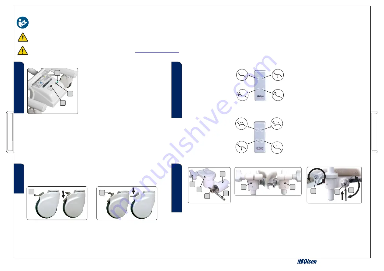 Olsen Hemodialysis Chair Скачать руководство пользователя страница 1