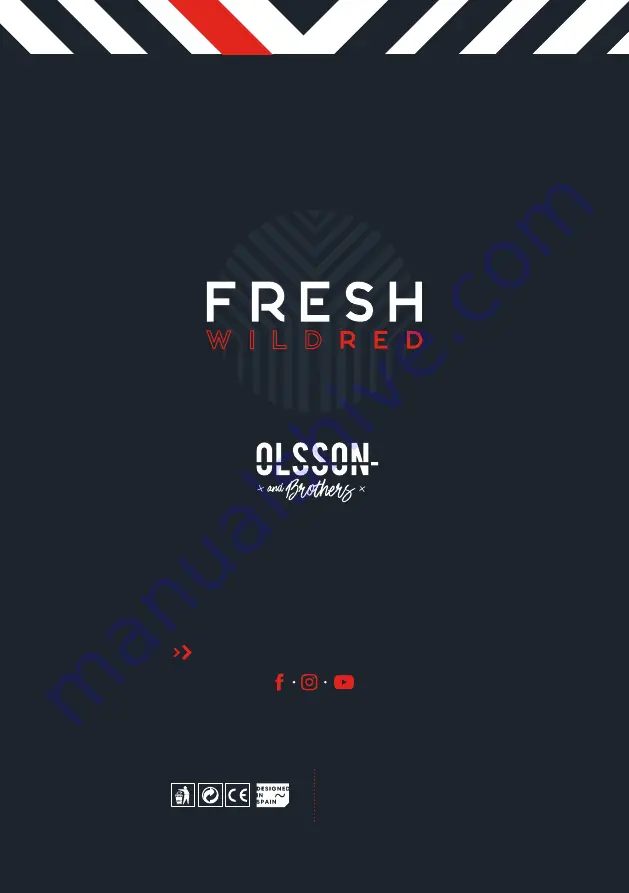 Olsson and Brothers Fresh Wildred User'S Manual And Garantee Download Page 60