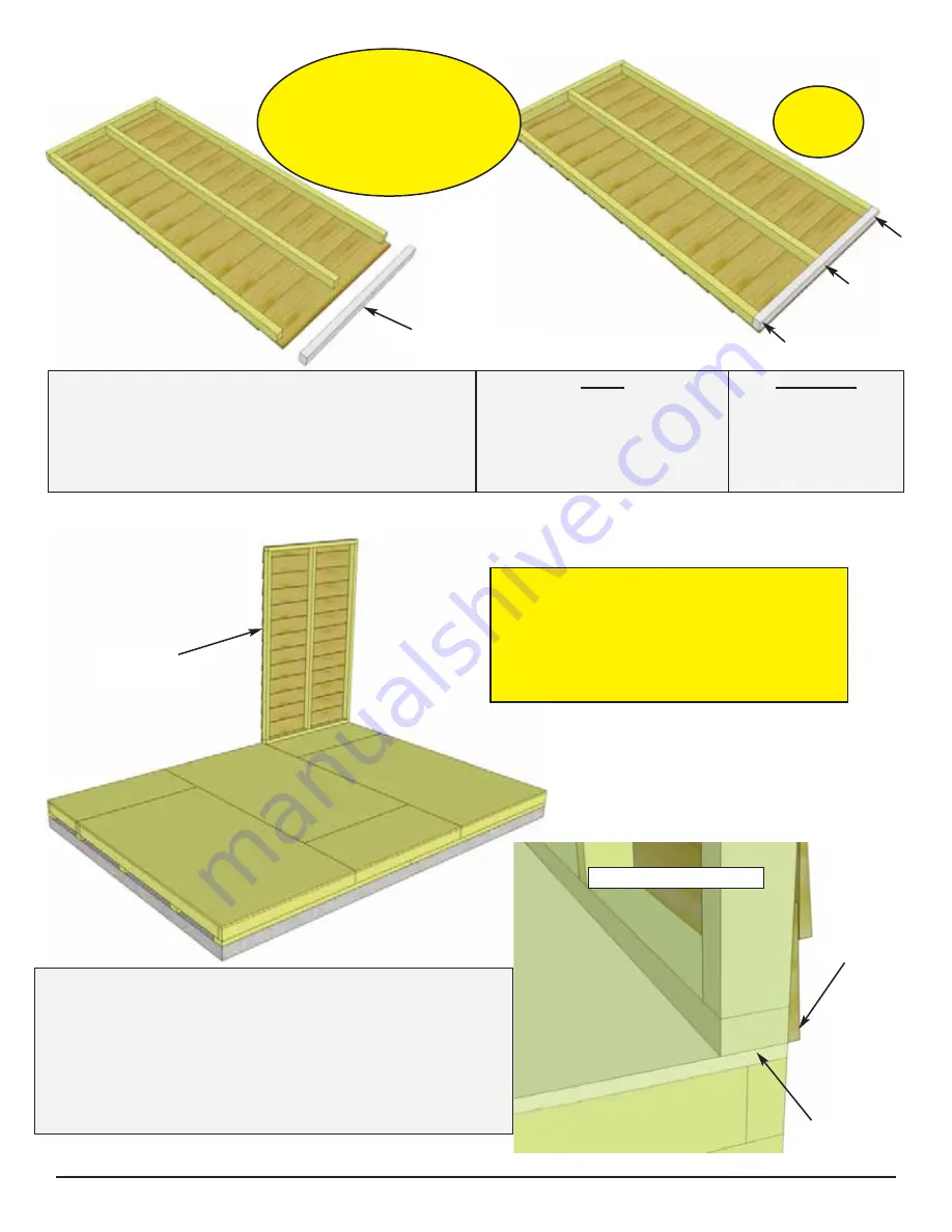 OLT Cabana Shed CB128-FJ-METAL Скачать руководство пользователя страница 12