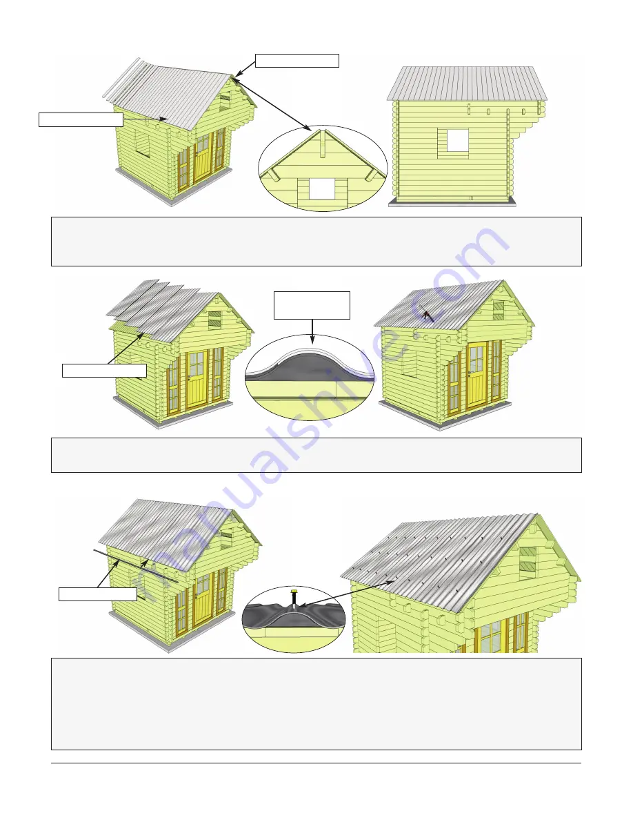 OLT Muskoka Cabin 9x9 Assembly Manual Download Page 24