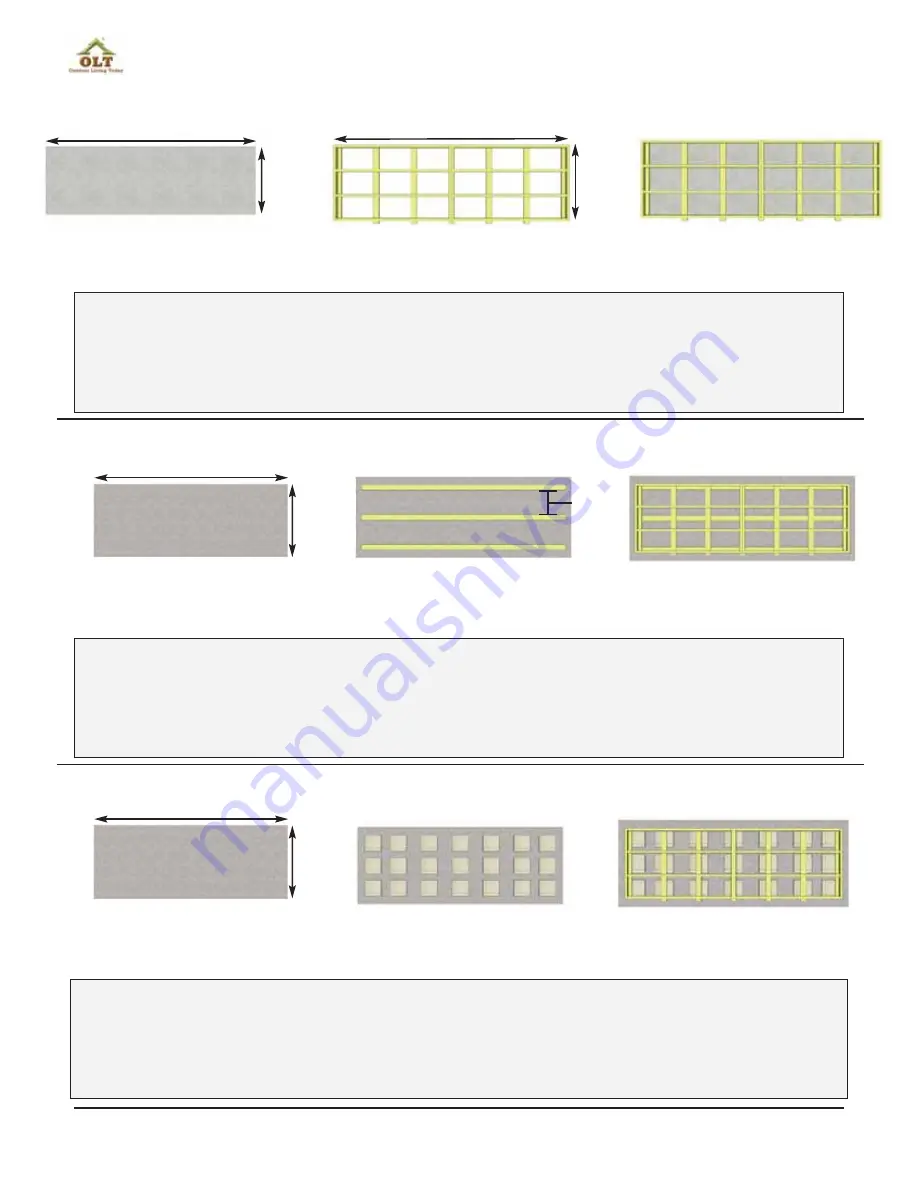 OLT SpaceSaver SS124-SLIDER-CEDAR-FJ Assembly Manual Download Page 3