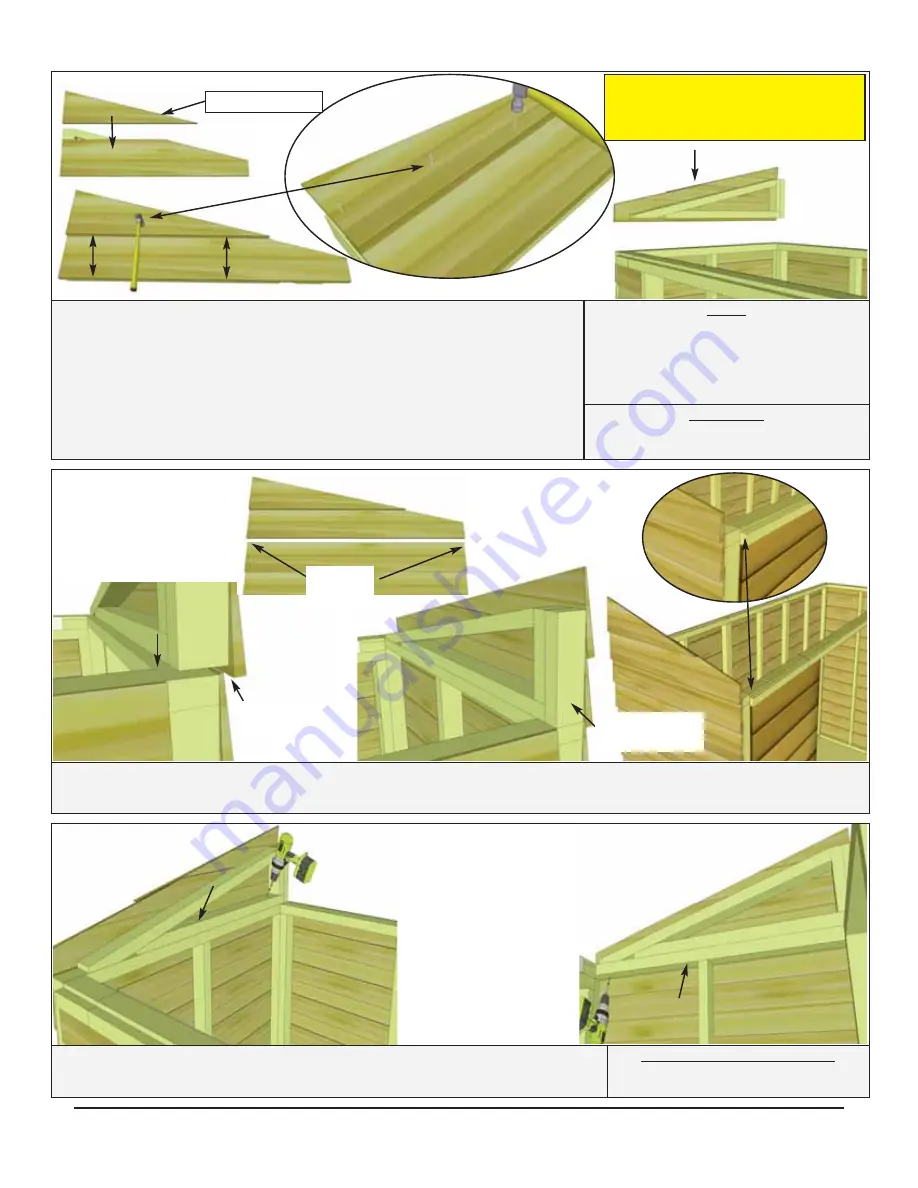 OLT SpaceSaver SS124-SLIDER-CEDAR-FJ Assembly Manual Download Page 14